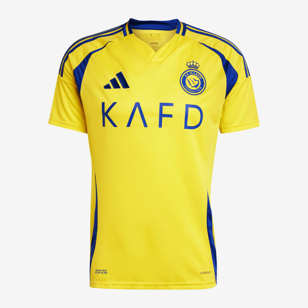 Camisa adidas Al Nassr 2024/25 I 7 Cristiano Ronaldo