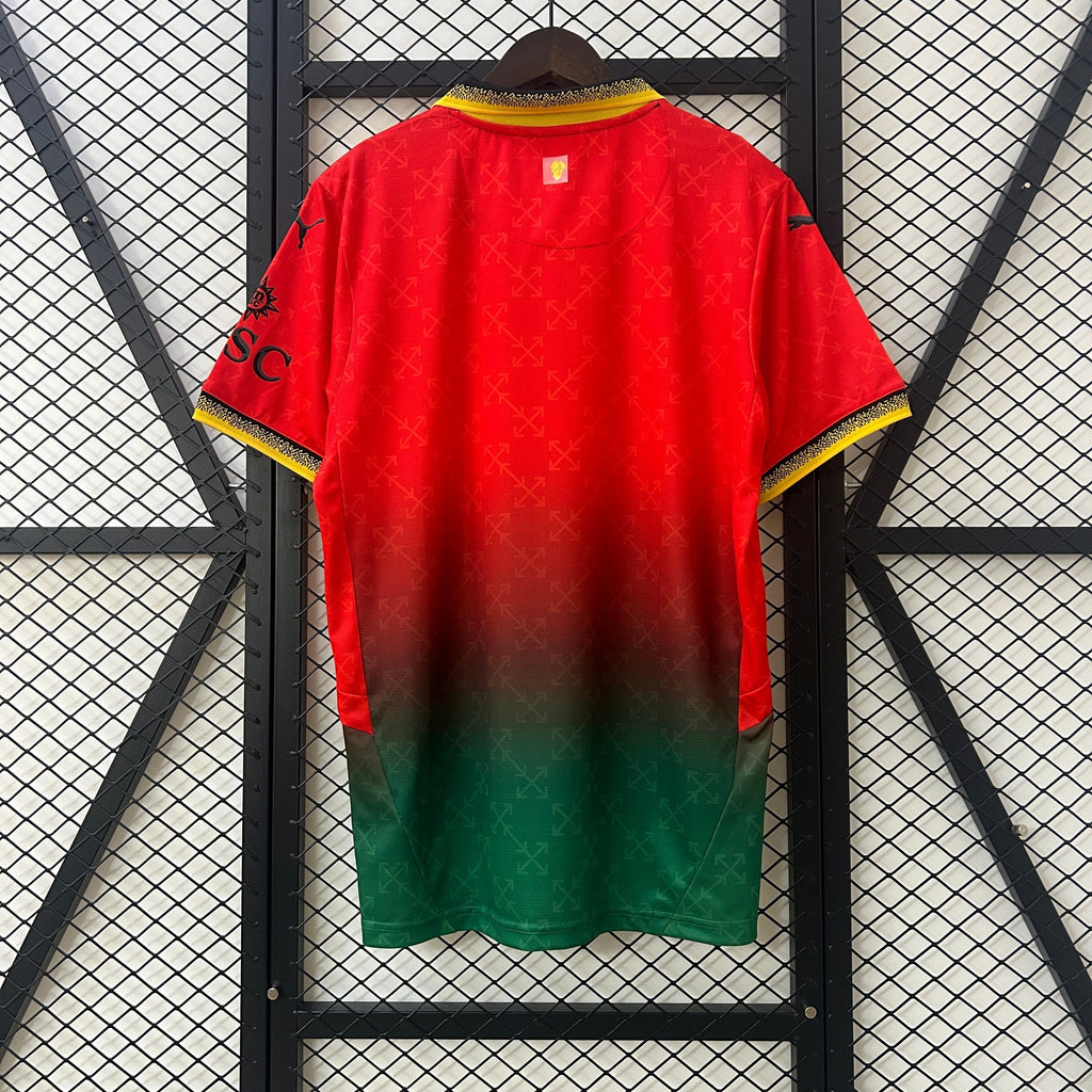 Camisa A.C Milan Edição Co-Branded 25/26 - Masculina Puma - Vermelha e verde