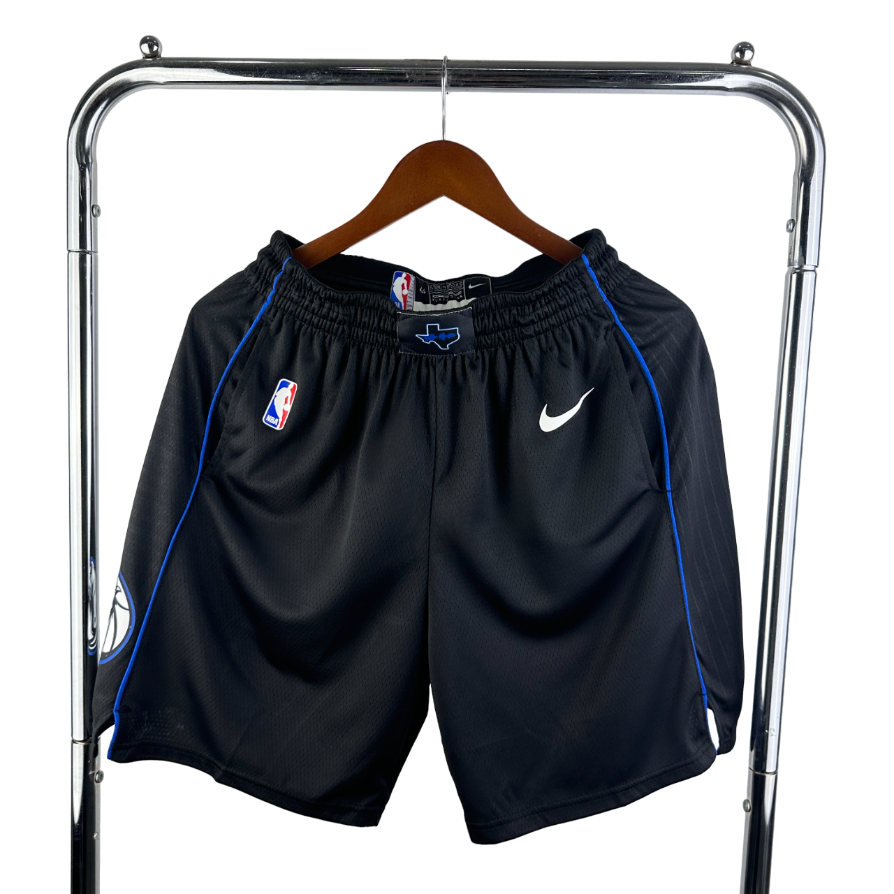 Bermuda NBA Dallas Mavericks Nike Authentic - Preta