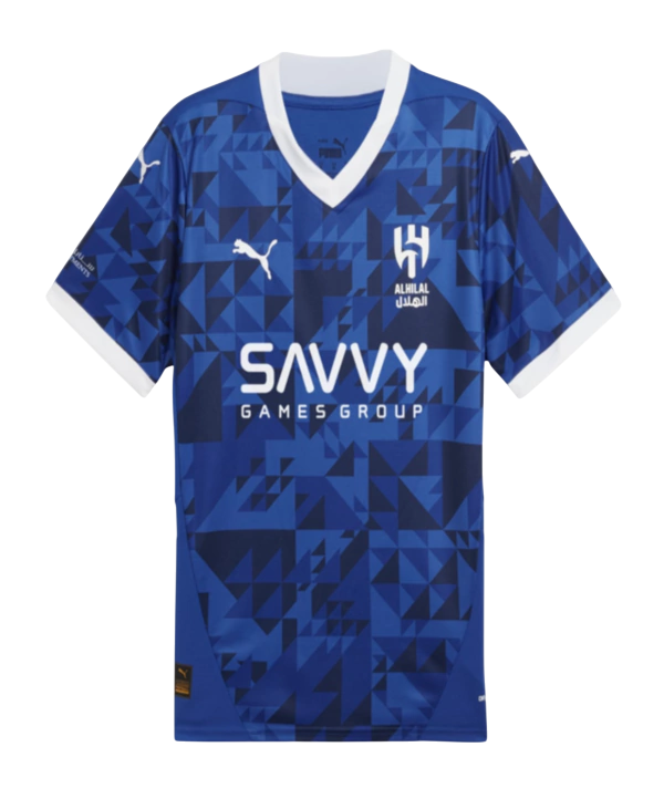 Camisa "Neymar Jr 10" Al Hilal 24/25 Home Puma Torcedor - Azul