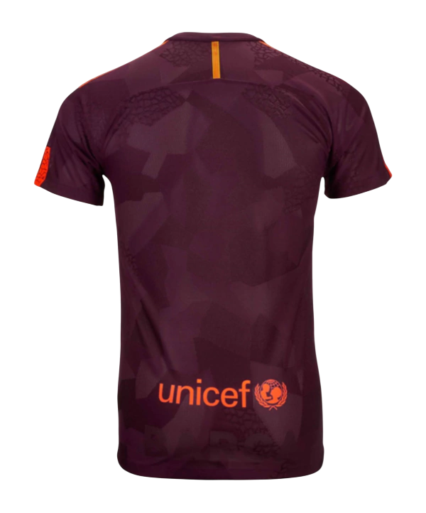 Camisa "Neymar Jr 11" Barcelona 17/18 Third Nike Torcedor - Vinho